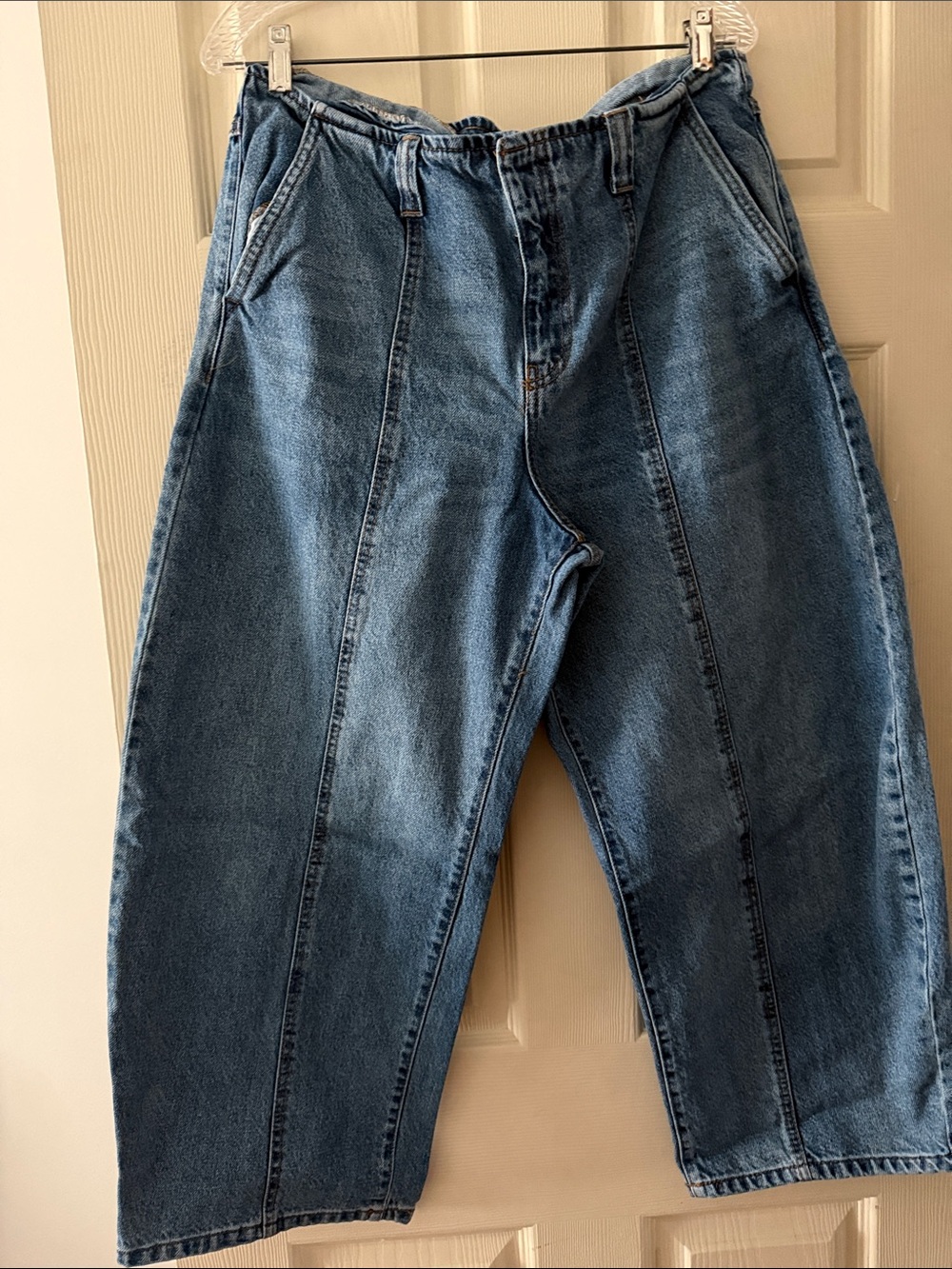 FUTURE COLLECTIVE Light Blue BARREL Jeans